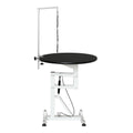 Mesa Grooming Luz Pet Supplies Height Adjustable Round Air Lifting Table Light Weighted Pet Grooming Table Honden Trimtafel