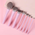 YUE 8Pcs Soft Fluffy Makeup Brushes Set for Cosmetics Foundation Blush Powder Eyeshadow Kabuki Blending Makeup Brush Beauty Tool