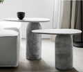 Taula White Marble Modern Durable Handmade Customized Size Side Table Dining Room Furniture for Hotel