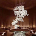 VOC Modern Art Rural Design LED Amber/Grey 2700K Soft Warm White Decorative Chandelier Office Dining Room Hanging Pendant Lights