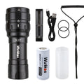 Professional Waterproof Diving Flashlight Lantern Led Camping Light Led Emergency Rechargeable Flash Torch Light