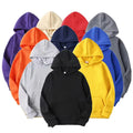 Fashion High Quality Plain Logo Printing Embroidery Unisex Custom Hoodies Label Cotton Usa Size Men's Puff Printing Hoodie