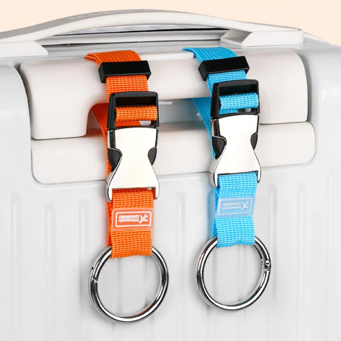 Portable Luggage Strap Adjustable Suitcases Belt Travel Accessories Suitcase Buckle Hanger Baggage Clip Handbag Backpack Straps