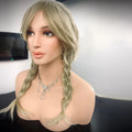 SELINA Wig Display Mannequin Head New Design Female Head for Hat  Hair Display Fiberglass Heads With Shoulder
