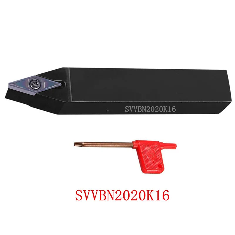 72.5degree CNC Lathe Machine Turning Tool SVVBN 2020K16 External Turning Tool Holder for VBMT Insert