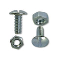 Customized  Mild Steel Mirror Screws Cap and Washers Cross Head Roof Fastener Stainless Steel Nut and Bolt
