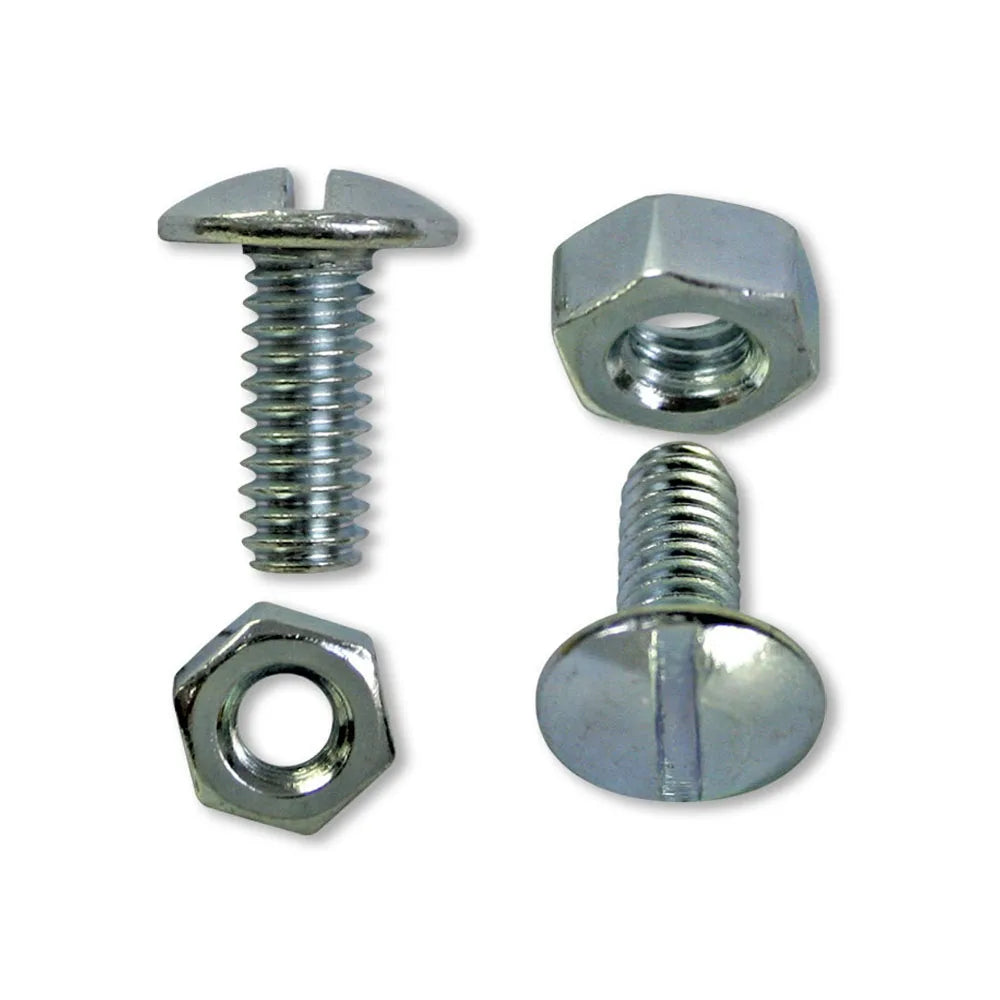 Customized  Mild Steel Mirror Screws Cap and Washers Cross Head Roof Fastener Stainless Steel Nut and Bolt
