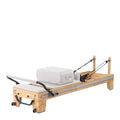 Commercial Studio Oak Wood Reformer Pilates Infinity Footbar Wood Pilates Reformer
