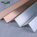 Factory Ready to Ship Aluminium L Shaped Tile Trim Angle for Wall Corner Edging Trim l Tile Trim