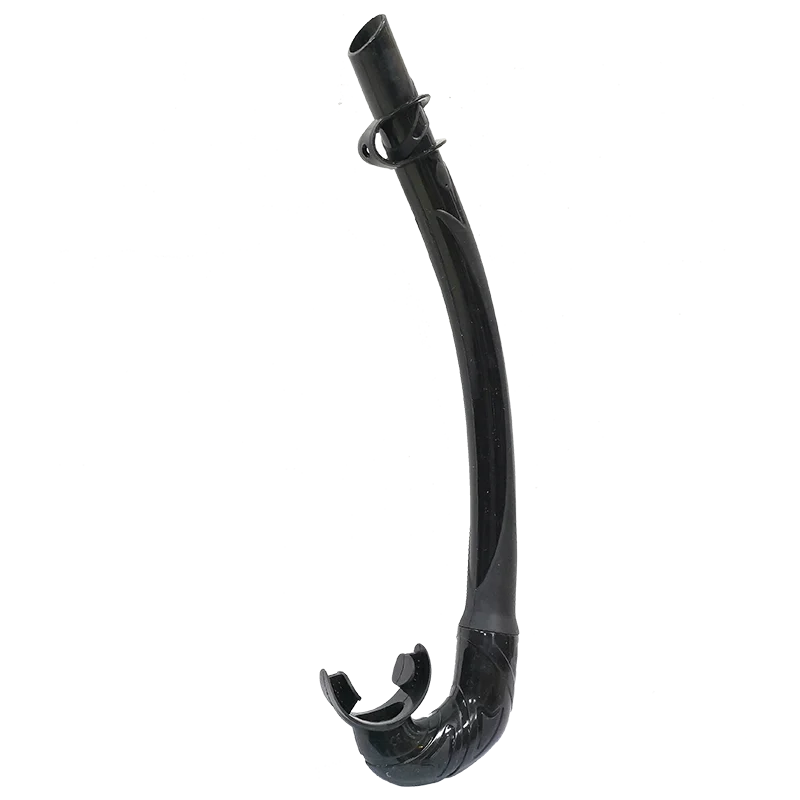 Factory Supply 100% Food Grade Silicone scuba Diving Snorkel Underwater Breathing Tubes for Kids and Adults