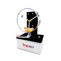 Criterion Mini Automated Versatile Gravity Pick Lucky Lottery Online Draw Games 50 Ping Pong Balls Raffle Lotto Winning Machine MegaBDM