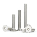 DIN7991 Stainless Steel 304 M4 14mm Flat Countersunk Head Hex Recessed Machine Screw
