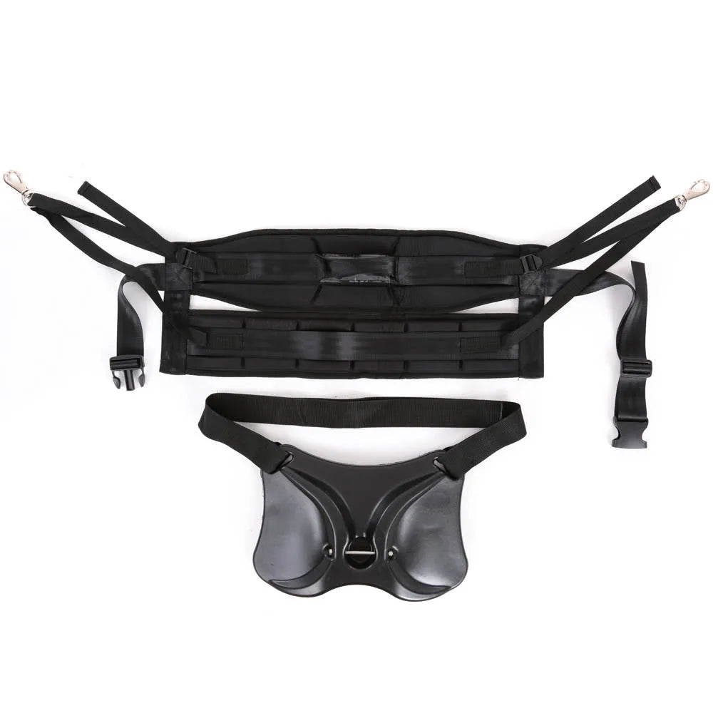 Big Fish Sea Fishing Fighting Belt Rod Holder Tackles Adjustable Belt Waist Rod Holder with Fishing Harness