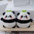 Popular Chinese Souvenir Gifts Toys Pendant Cute Kawaii Panda Plush Keychain