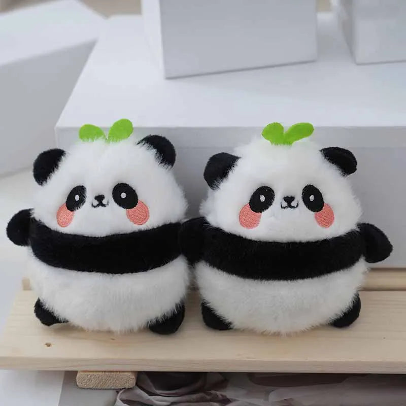 Popular Chinese Souvenir Gifts Toys Pendant Cute Kawaii Panda Plush Keychain