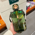New 750ml Hiking Rectangular Water Cup Student Portable Drinking Water Bottle