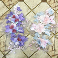Newest Bead Mesh Lace 3d Applique Flower Embroidery Net Lace With Rhinestones LT2243A