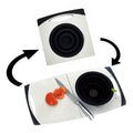 2026 Collapsible Cutting Board Plastic Cutting Board Schneidebrett Foldable Chopping Board with Colander