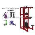 Fitness Commercial Gym Equipment Assisted Assist Dip Chin up and Dip Chin Assist Machine