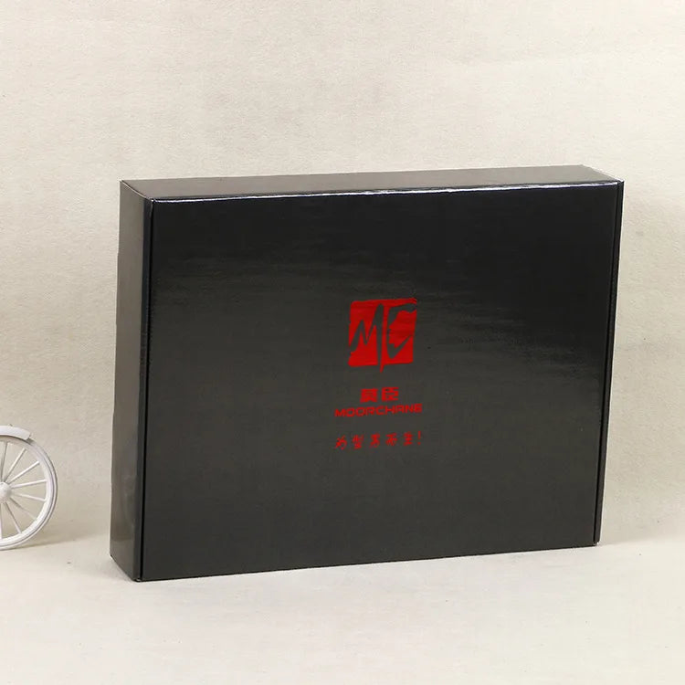 Factory Sale Hard Corrugated Shipping Mailer Boxes Custom Plastic Boxes Gold Foil Gift Cardboard Aircraft Box for Packaging