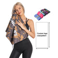 Factory Wholesale Personalized Custom Logo Size Outdoor Fitness Absorbent Towel Summer Quick Dry Microfiber Sports Gym Towel