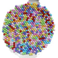 Multi Color 1.5mm 2mm 2.5mm 3mm Acrylic Round Beads DiY Jewelry Beads