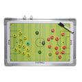 LXY-018 Portable Aluminium Alloy Magnetic Football Coaching Board Tactics Board With Dry Erase Marker Board