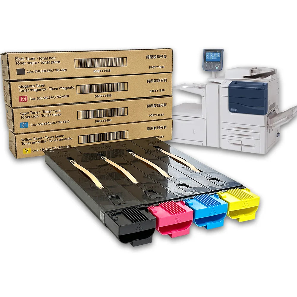 Premium X7780 DC7780 Toner Cartridge for Xerox 550 560 570 WorkCentre 7965 7975 IV C5580 C6680 C7780 C7785 C60 C70 Color Copier