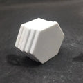 50mm Hexagon Eco-Friendly Ceramics Coral Frag Tiles & Plate 6/7mm Thick 2L Aquarium Accessories