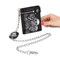 Wholesale Rose Skull Head Burglar Chain Short and Long Wallet Leather Motorcycle Wallet Chain for Men Women Punk Jewelry