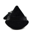 Wholesale Portable New Design Triangle Cosmetic Makeup Sponge Black Cotton Powder Puff