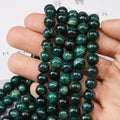 2/3/4/6/8/10mm Natural Emerald Prehnite Garnet Gemstone Round Loose Beads for Jewelry Making DIY