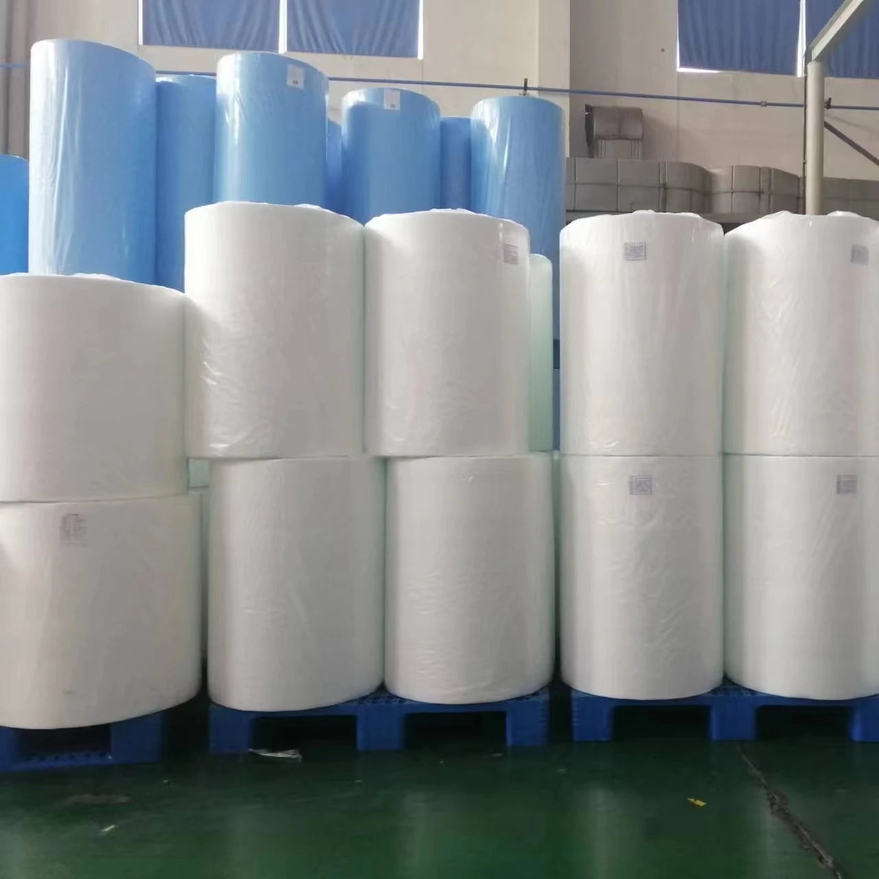 100%New Pp Nonwoven Fabric 1-3.2m Width Spunbond Non Woven 100% Polypropylene Fabric Roll