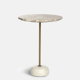 Modern Round Top Marble for Tea Desk Living Room Furniture Marble Small Side Table Home Deracation Coffee Table