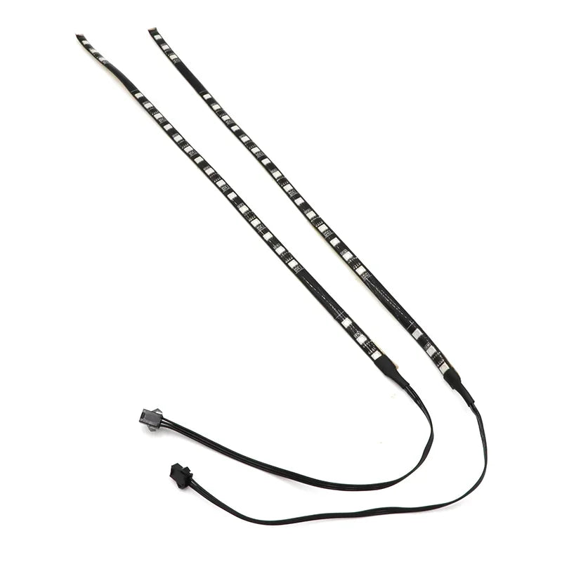 Original TEVERUN Fighter 11/Supreme/7260R Electric Scooter Accessories Pole Side Lamp and Deck Light Strip Parts