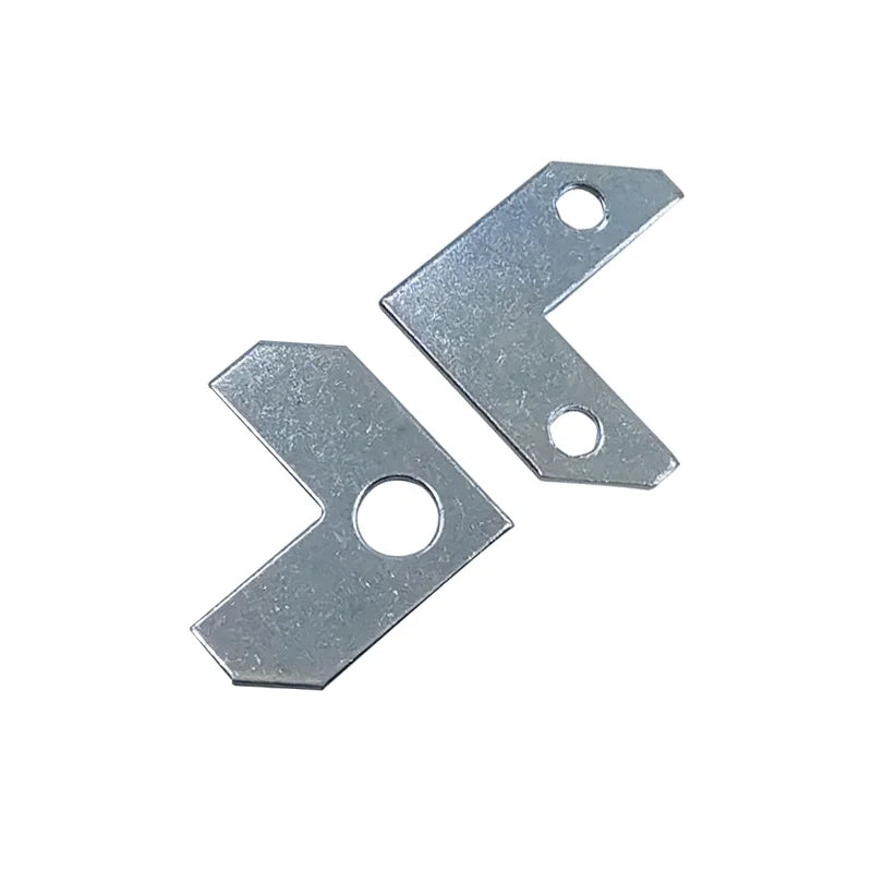 HONGZUN BKJM Heavy Duty 27*25mm Iron Silver Zinc-plated Connector Triangle Corner Brace Picture Aluminum Frame Bracket Fastener MegaBDM