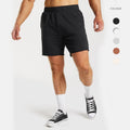 Mens Functional Shapes Sweat-wicking Slim Fit Sports Gym Training Leisure Cotton Shorts