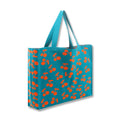 Women's Fashion Large Capacity Tote Bag with Cute Knitted Design and Cherry Pattern Portable New Women's Tote Bag
