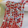 Wholesale High Quality Rhinestone Trim Chain for Garment DIY Jewelry Accessories Mixed Color AB Crystal Rhinestone Cup Chain