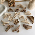 Wholesale Korean New Hair Accessories Matte Large Plastic Hair Claw Elegant Hair Clip for Woman
