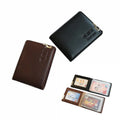 Fashion Men Women Leather ID Driver License Holder Wallet Credit Card Bag Protector Case