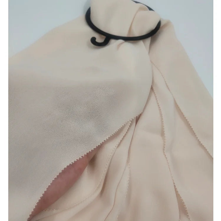 MOTIVE FORCE Malaysia Hijab Women Muslim Scarves Plain Eyelash Diamond Chiffon Shawl Voal Hijab Malaysia 2023