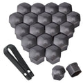 SDPSI20pcs Car Wheel Nut Caps Auto Tyre Hub Screw Anti-Rust Protection Cover Decoration Cap 17mm 19mm 21mm Auto Accessories