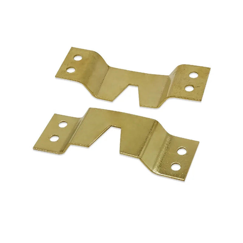 20*63mm Iron Brass-plated Plain Hardware Accessories Photo Picture Frame Hanger Hook Home Decor