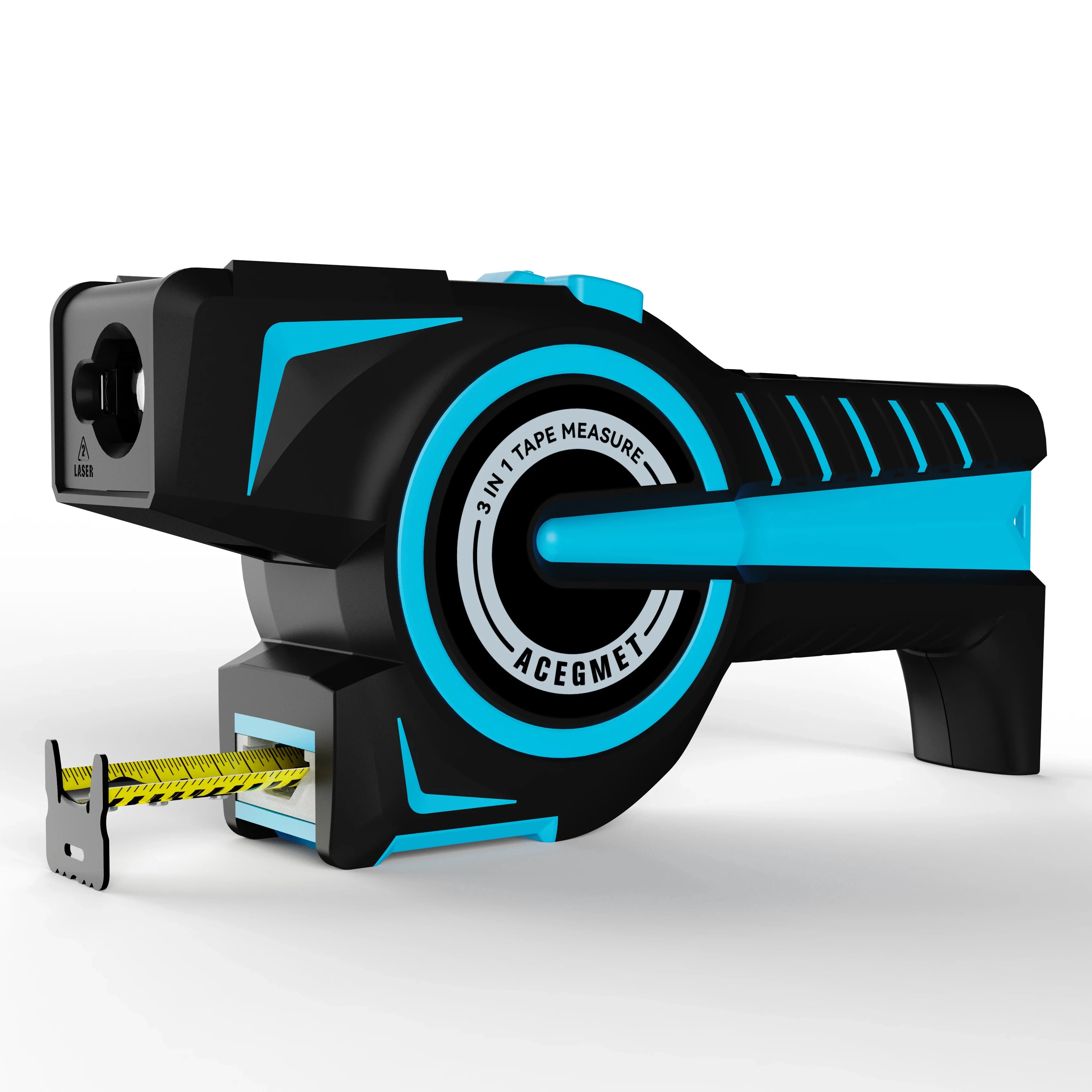 3-in-1 Digital Laser Tape Measure Automatic Range Finder Distance Meter Device Metric Measurement System Separation Tools
