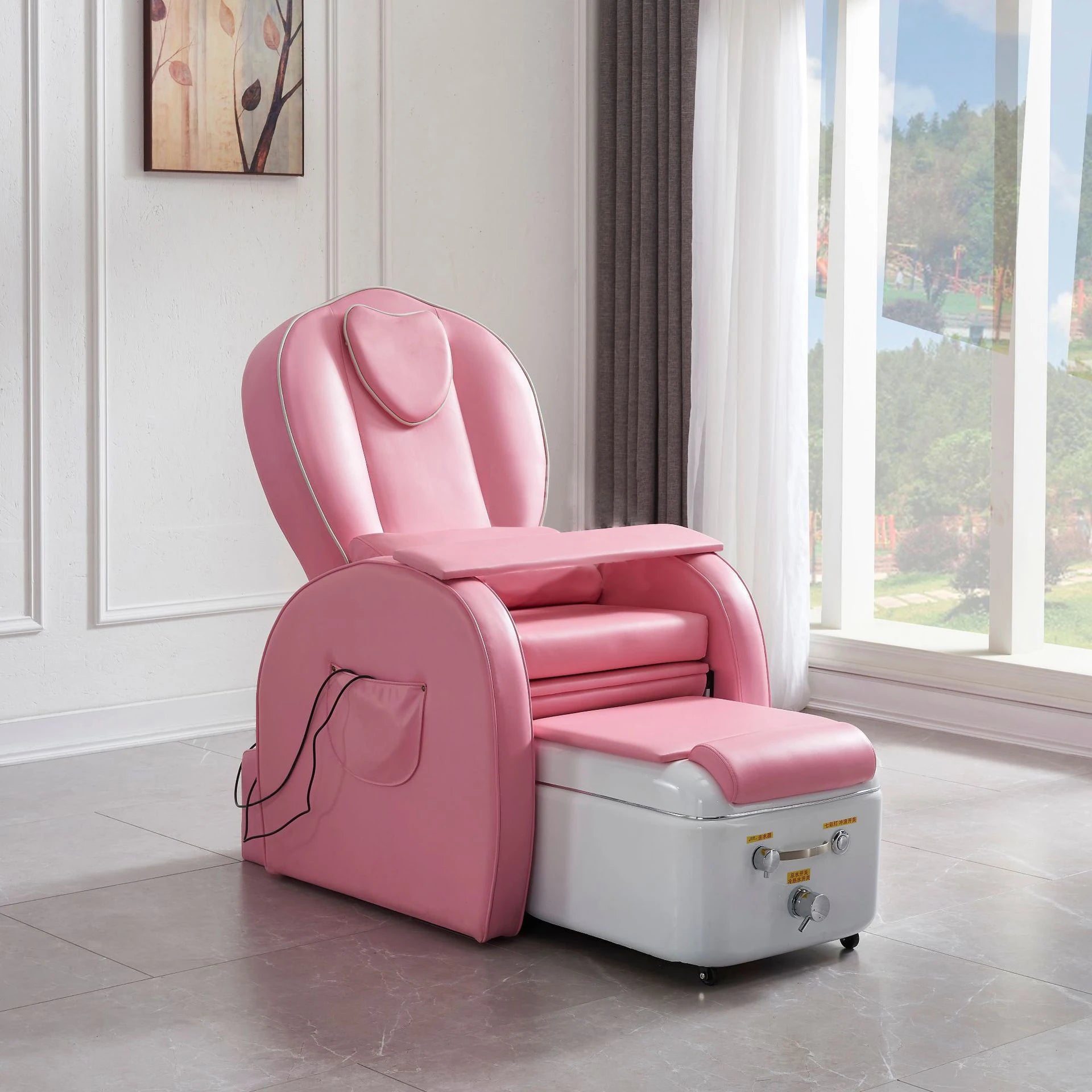 Chair Pedicure Spa White Oem Pedicure Chair White Grey Tub Wt  Chair for Foot