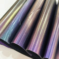 Holographic Imitation Radiant Color PU Leather Waterproof Fabric for Furniture Decorative Bag Dress-for Textile Craft Material