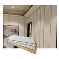 Low Price Classic Modern Geometric Waterproof WPC Slat Feature Wall Panels 40 60 cm