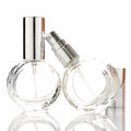 Luxury Wholesale Refillable Clear Transparent Portable 10ML Glass Perfume Spray Bottle