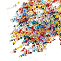 Hisenlee 25 Colors Shiny 3D Tiny Mini Pointed Rhinestones 1.3MM Diamond Glue on Nail Art Decoration 5000Pcs/bag 16 Facets MegaBDM